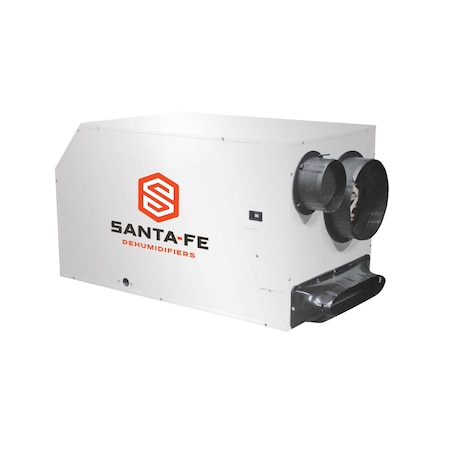 Santa Fe Whole Home Ducted Dehumidifier, Ultra 155 Pints Per Day AHAM, MERV-13 Filtration, Ventilation Ready 4031070